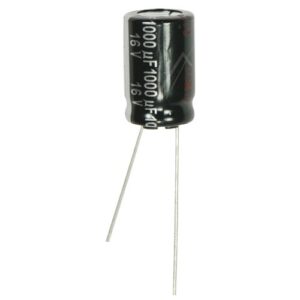 1000UF-16V ECA1CHG102 ELCO RADIAAL 105° 10X16MM. RM=5,0MM. -ROHS-