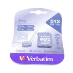 MICRO SDXC 47046 CARD PRO U3 C10 A2 512GB INCL ADAPTOR