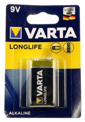 4122 6LR61 E-BLOCK 9,0 V ALKALI-MANGAN LONGLIFE EXTRA