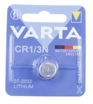 CR1/ 3N 06131101401 3V-170MAH LITHIUM KNOOPCEL geschikt voor VARTA 11,6X10,8MM.