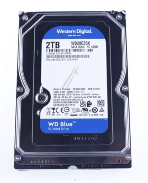 WD BLUE™ WD20EZBX HARDE SCHIJF SATA 600 2TB 3,5"