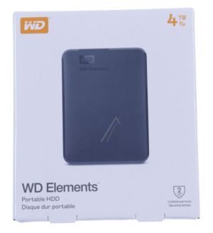 WD ELEMENTS PORTABLE WDBU6Y0040BBK-WESN 4TB 2,5"/ USB3.0 HARDDISK