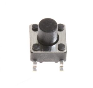 DTSM63N DRUKSCHAKELAAR 12V-50MA SMD 6,0 X 6,0MM,  KNOP HOOGTE 7,0MM