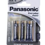 LR06 LR6EPS/ 4BP 1,5V EVERYDAY POWER ALKALINE BATTERIJ AA,  BLISTER À 4 STUKS