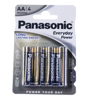 LR6EPS/ 4BP 1,5V EVERYDAY POWER ALKALINE BATTERIJ AA,  BLISTER À 4 STUKS