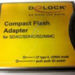 61796 COMPACT FLASH ADAPTER VOOR SD GEHEUGENKAART