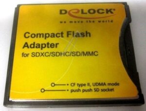 61796 COMPACT FLASH ADAPTER VOOR SD GEHEUGENKAART