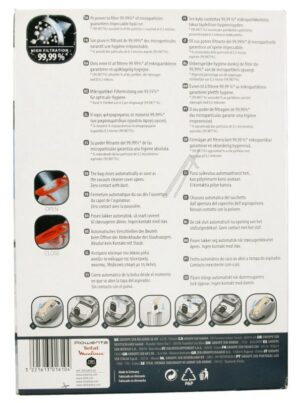 ZR200520 STOFZUIGERZAKKEN 4ST HYGIÈNE    SILENCE FORCE 4A