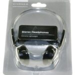 SR 3030 32253 HOOFDTELEFOON STEREO EXTRA LICHT ZWART