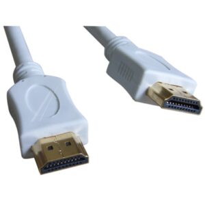 HDMI-KABEL HS  E STEKER/ STEKER,  5,0MTR. WIT