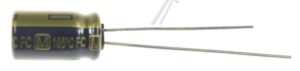 47UF-50V EEUFC1H470 ELCO RADIAAL 105° 6,3X11,2MM. RM=2,5MM. -ROHS-