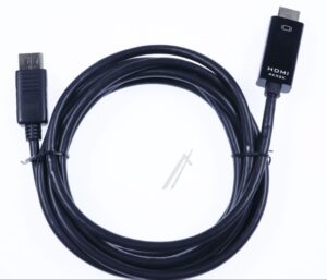 DISPLAYPORT 1.2 PLUG > HDMI-2.0 PLUG ZWART 4K2K@60HZ 3M