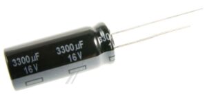 3300UF-16V EEUFR1C332L ELCO RADIAAL 105° 12,5X30MM.