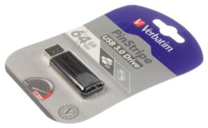 49318 USBSTICK 3.0 64GB HI-SPEED STORE N GO DRIVE (ZWART)