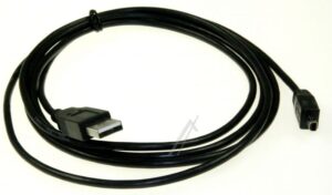 USB-KABEL 2.0 USB-A STEKER /  MINI-USB-B STEKER 4-PIN 2,0MTR.