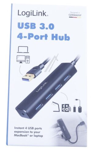 UA0295 USB 3.0 HUB,  4-POORTEN