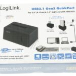 QP0027 QUICKPORT USB 3.1 GEN2 TO 2,5/ 3,5" HDD/ SSD