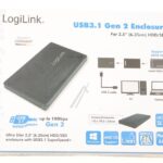UA0292 FESTPLATTENGEHÄUSE 2,5 ZOLL,  SATA,  USB 3.1 GEN2