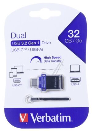 49966 STORE  N  GO geschikt voor DUAL DRIVE USB-A 3.0/ USB-C 32GB