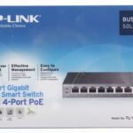 TL-SG108PE GIGABIT EASY-SMART SWITCH,  8 POORT/ POE