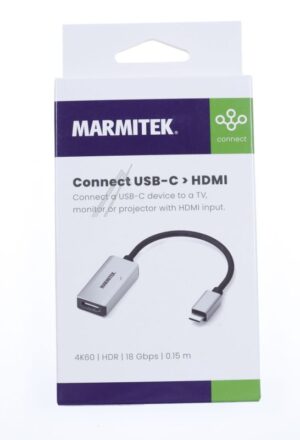 25008369 CONNECT USB-C > HDMI,  4K60, HDR,  18 GBPS