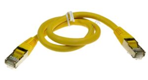 PATCHKABEL CAT6, RJ45, S/ FTP (PIMF),  GEEL,  0,5M,  LSOH