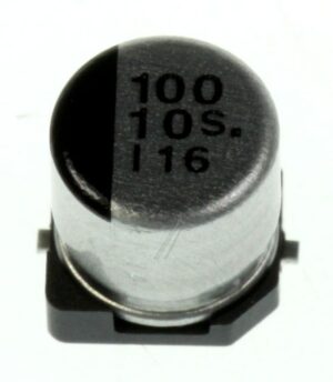 100UF-10V EEE1AA101WR SMD-ELCO PAN 85° 5X5,4MM