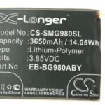 3,85V-3900MAH LI-POLYMER AKKU ALTERNATIV FÜR geschikt voor SAMSUNG GALAXY S20