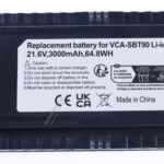 21,6V-2000MAH ACCU LI-ION ALTERNATIEF VOOR STOFZUIGER SAMSUNG
