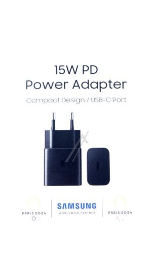 EP-T1510NBEGEU geschikt voor SAMSUNG POWER TRAVEL ADAPTER EP-T1510 15W OHNE KABEL ZWART
