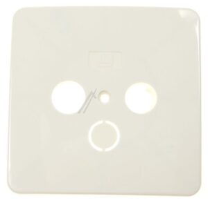 AD 23 WEIß 302060 AFDEKPLAAT ANTENNECONTACTDOOS AD 23 WIT