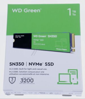 WD GREEN™ SN350 WDS100T3G0C 1TB PCIE NVME SSD HARDE SCHIJF