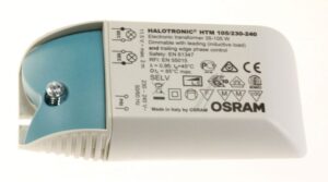 HTM 105/ 230-240 TRAFO V. NV-LICHTSYSTEEM/ NV-HALOGEENLAMP 230-240 V