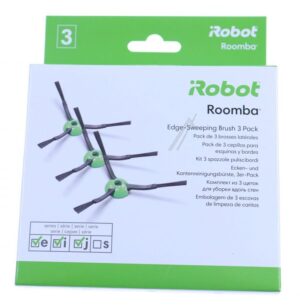 4757628 PACK DE 3 BROSSES LATÉRALES ROOMBA SÉRIE E,  I,  J & J COMBO