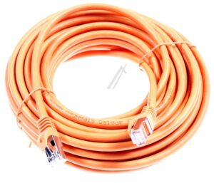 PATCHKABEL RJ45 S/ FTP (PIMF) LSOH CAT7, ORANJE 10 MTR.