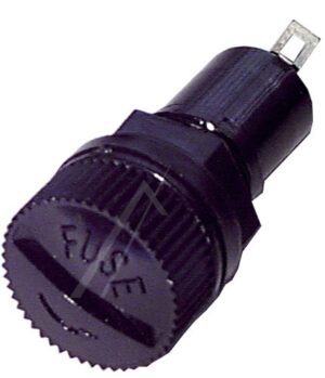 ZEKERINGHOUDER INBOUW-MINI 5X20MM SCHROEFKAP ROHS-CONFORM
