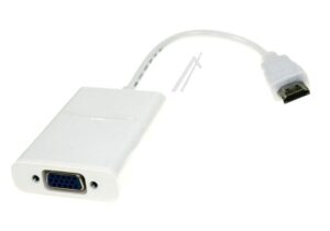 CONVERTER HDMI-STEKER NAAR VGA CONTRA    3,5MM. STEREO