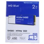 WDS200T3B0E WD BLUE SN580 NVME SSD 2TB M.2 PCIE GEN4