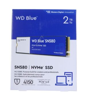 WDS200T3B0E WD BLUE SN580 NVME SSD 2TB M.2 PCIE GEN4