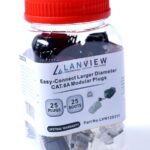 LVN125311 RJ45 CONNECTOR STP CAT.6A /  CAT.7 VOOR AWG 22-24 (25 STUKS)