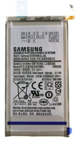 EB-BG973ABU GH82-18826A 3,85V-3300MAH LI-ION PHONE-ACCU VOOR GALAXY S10, SM-G973F