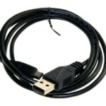 USB-KABEL USB-A STEKER/ MINI-USB STEKER 5PIN,  1,0MTR.