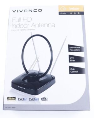 TVA 3040 38884 FULL HD BINNENANTENNE,  RING DESIGN,  REGELBAAR,  LTE FILTER