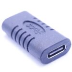USB-C VERBINDER,  3.1, 10GBPS,  PVC,  ZWART