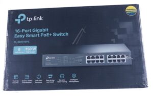 TL-SG1016PE GIGABIT ETHERNET EASY SMART SWITCH,  16 POORT,  RACK/ DESKTOP