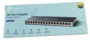 TL-SG116 GIGABIT ETHERNET SWITCH,  16 POORT