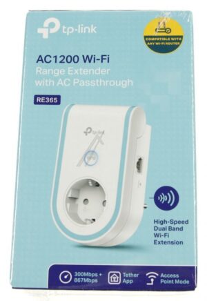 AC1200 RE365 WLAN DUALBAND-REPEATER,  1200MBIT