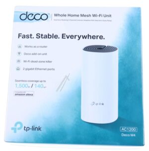 AC1200 DECO M4(1-PACK) WI-FI MESH UNIT VOOR HET HELE HUIS