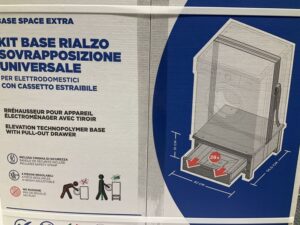 BASE SPACE EXTRA 656144 ONDERSTEL GRIJS/ WIT MET LADE