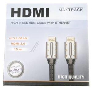 HDMI-A-STEKER /  HDMI-A-STEKER,15M AKTIEF MET CHIPSET